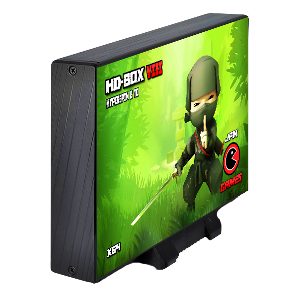 Disque rétrogaming Hyperspin HD-BOX 8