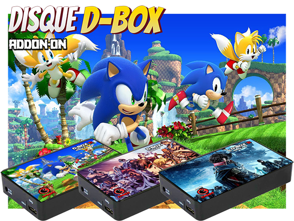 Disque extension D-BOX - Console Hyperspin