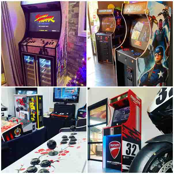 Borne arcade & Bartop - Partenaires JPM Games