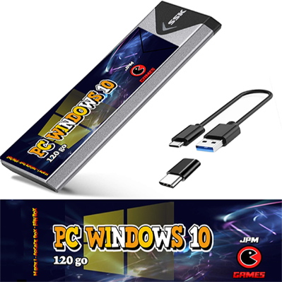 CLE SSD 120 GO PC WINDOWS 10