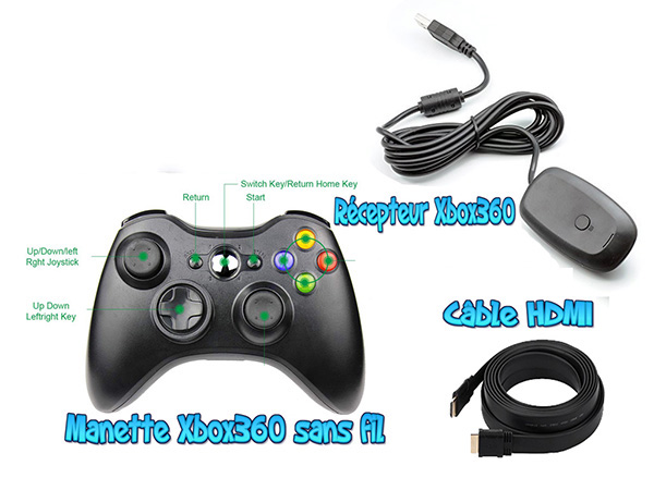 Box Console Batocera 2 To - BADBOX II Box Console Batocera 2 To - BADBOX II