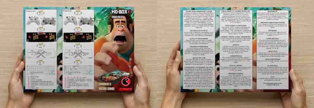 Disque Jeux Retrogaming Hyperspin 500 Go - HDBOX I