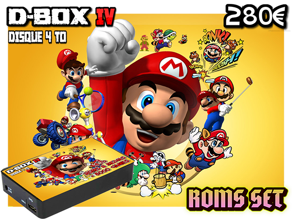 DBOX IV MBOX I - Pack Roms & Fullset Roms