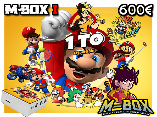 Console M-BOX I - Hyperspin - JPM Games
